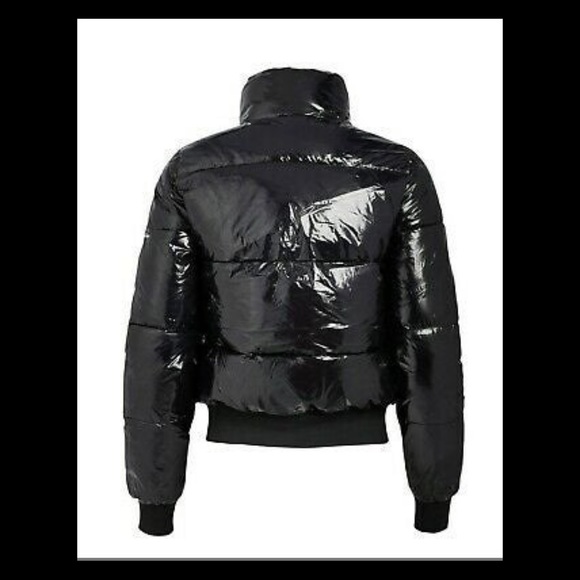 Champion Outdoor Tech Fill Puffer Jacket Metallic Black 112341 Women’s L NEW - Picture 4 of 6